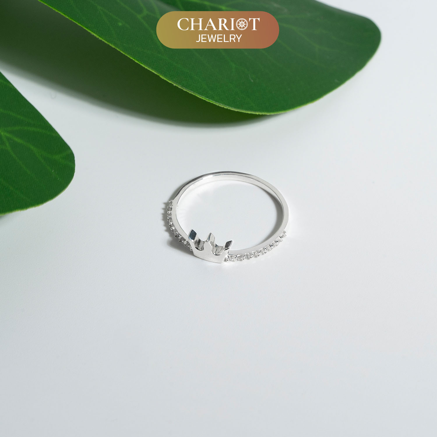 Dainty Crown Ring
