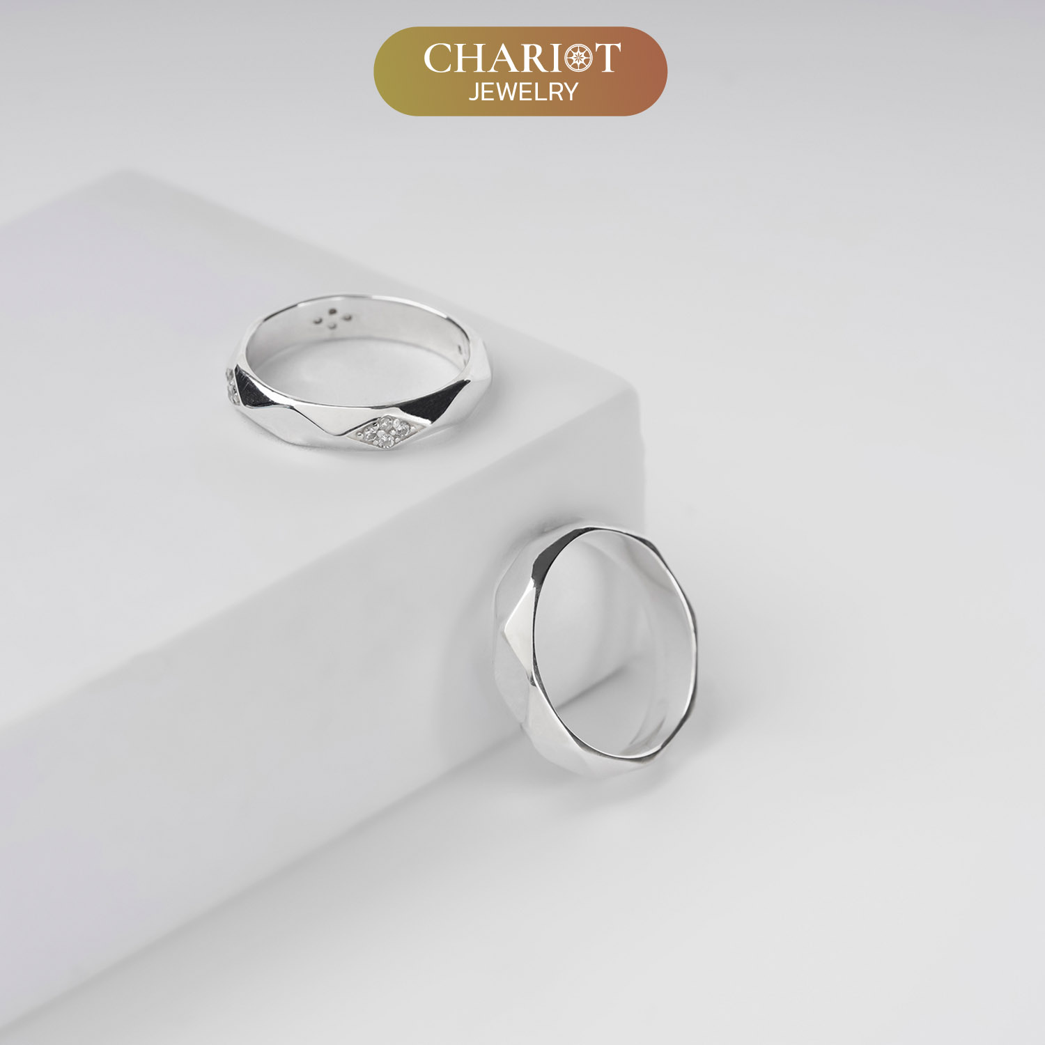 Geometric Gem Duo Rings