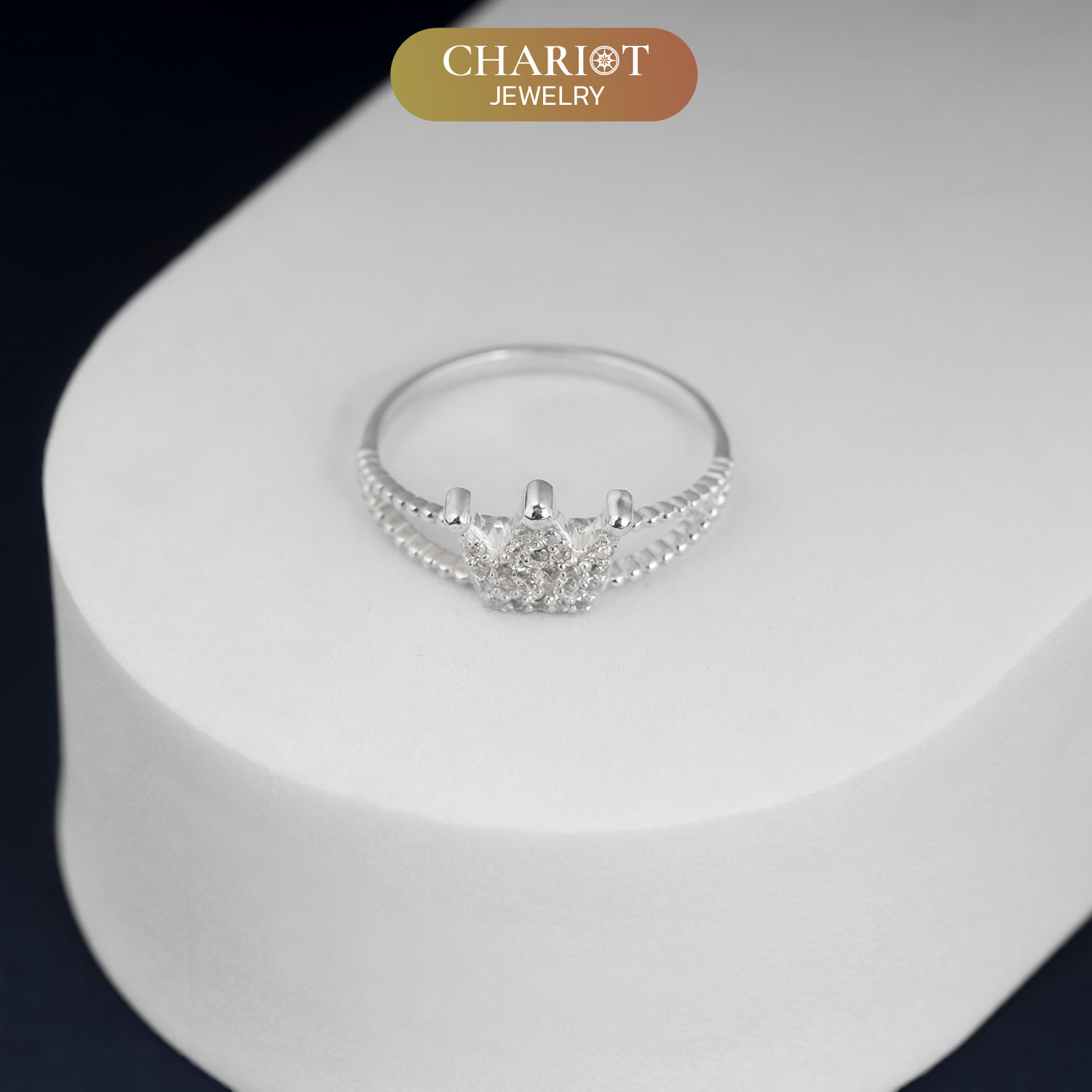 Whimsical Crown Ring