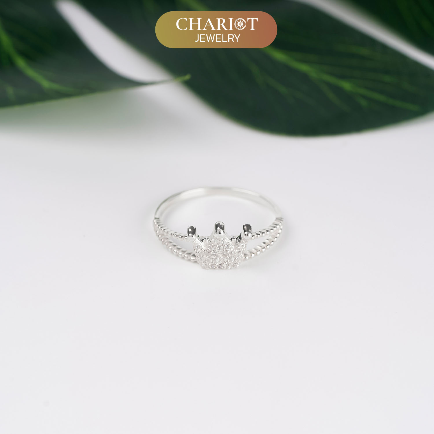 Whimsical Crown Ring