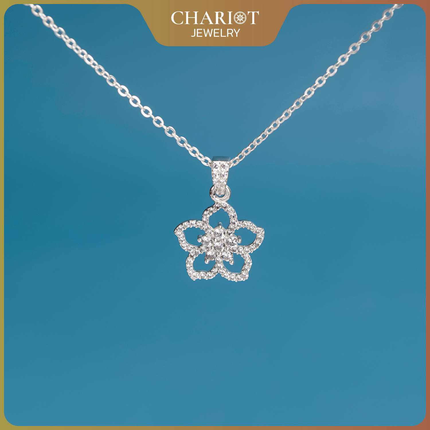 Five-petal Flower Necklace